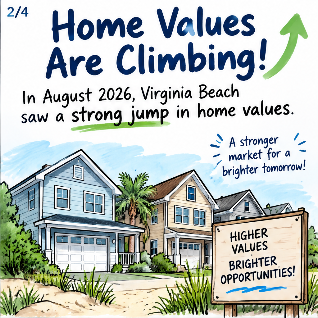 Home Values Rise in Virginia Beach: Sellers, Take Note! — slide 2 of 5
