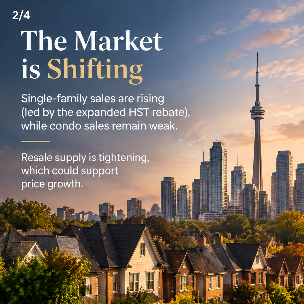 Industry Updates: Single-Family Sales Rise, Resale Supply Tightens, Cultural Programming Expands — slide 2 of 5