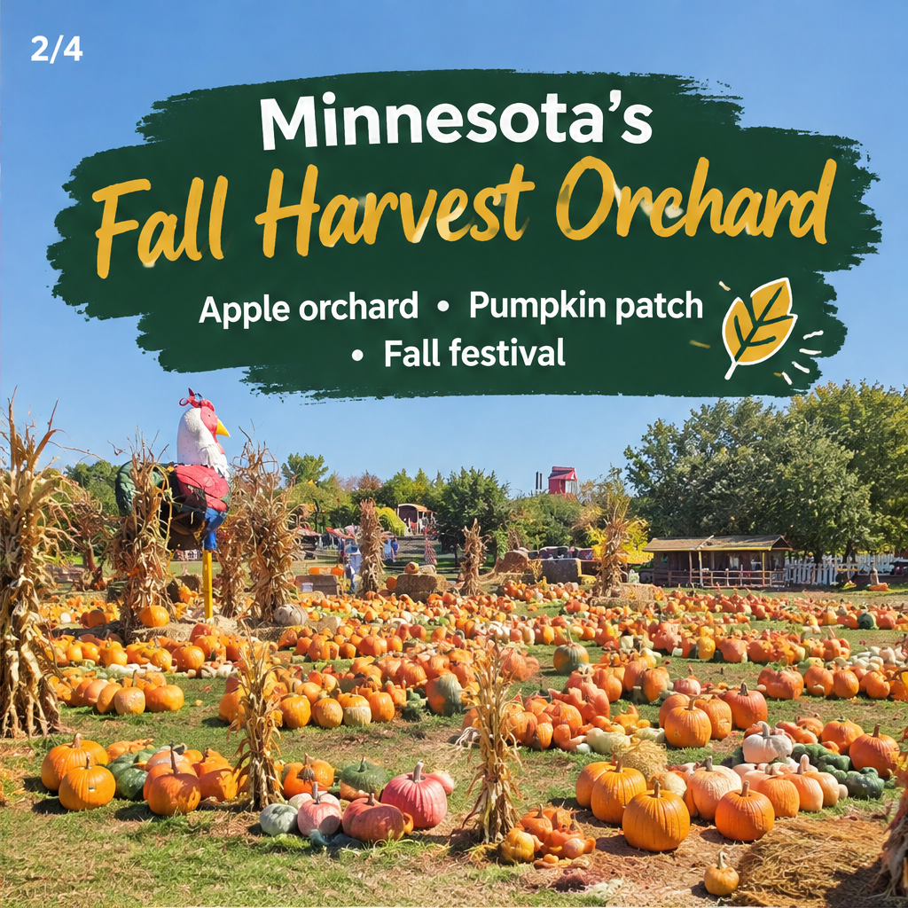Fall Harvest Orchard - Minnesota’s Apple Orchard, Pumpkin Patch, and Fall Festival! — slide 2 of 5