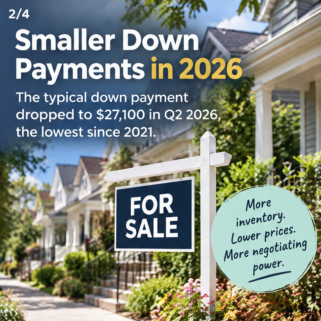 Smaller Down Payments Give Buyers More Room, But Rates Limit The Savings — slide 2 of 5