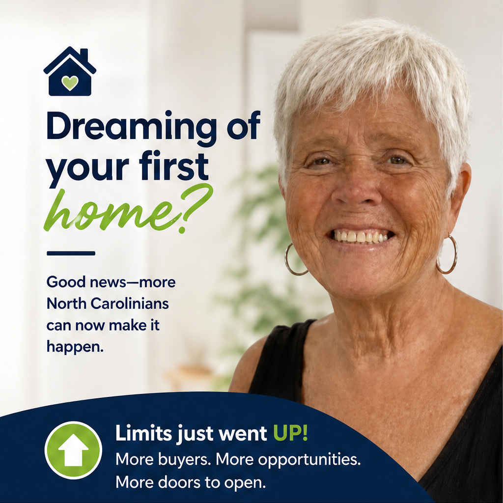 NC Housing Finance Agency ups income limit for first-time home buyers — slide 1 of 5