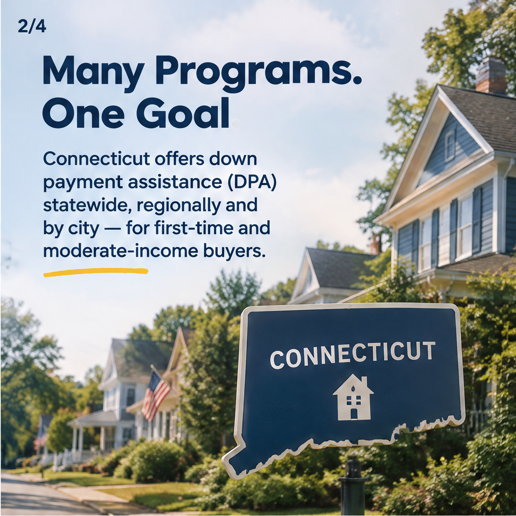 Down Payment Assistance Programs in Connecticut 2026 — slide 2 of 5