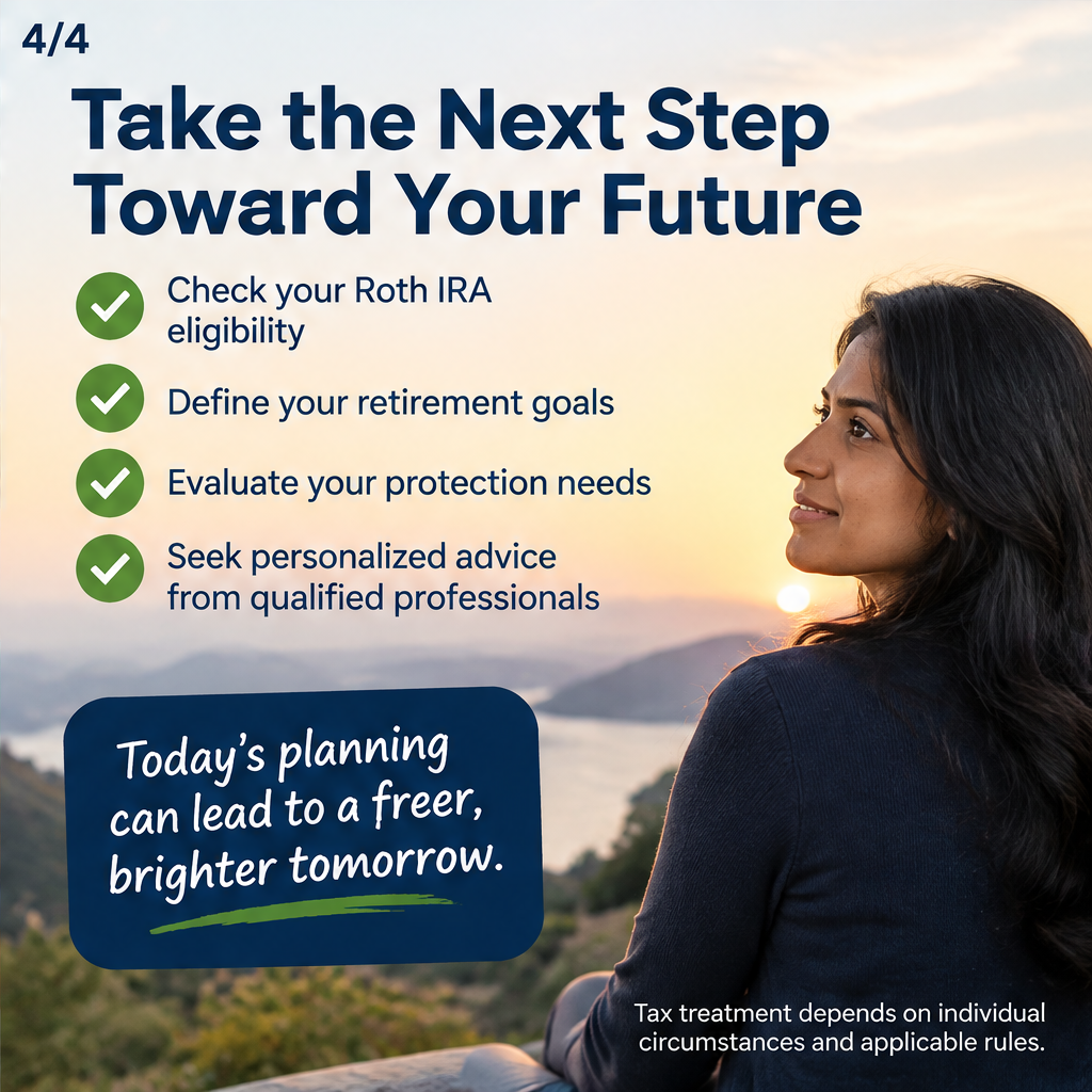 Roth IRA: Protect Your Future, Grow Your Freedom — slide 4 of 4
