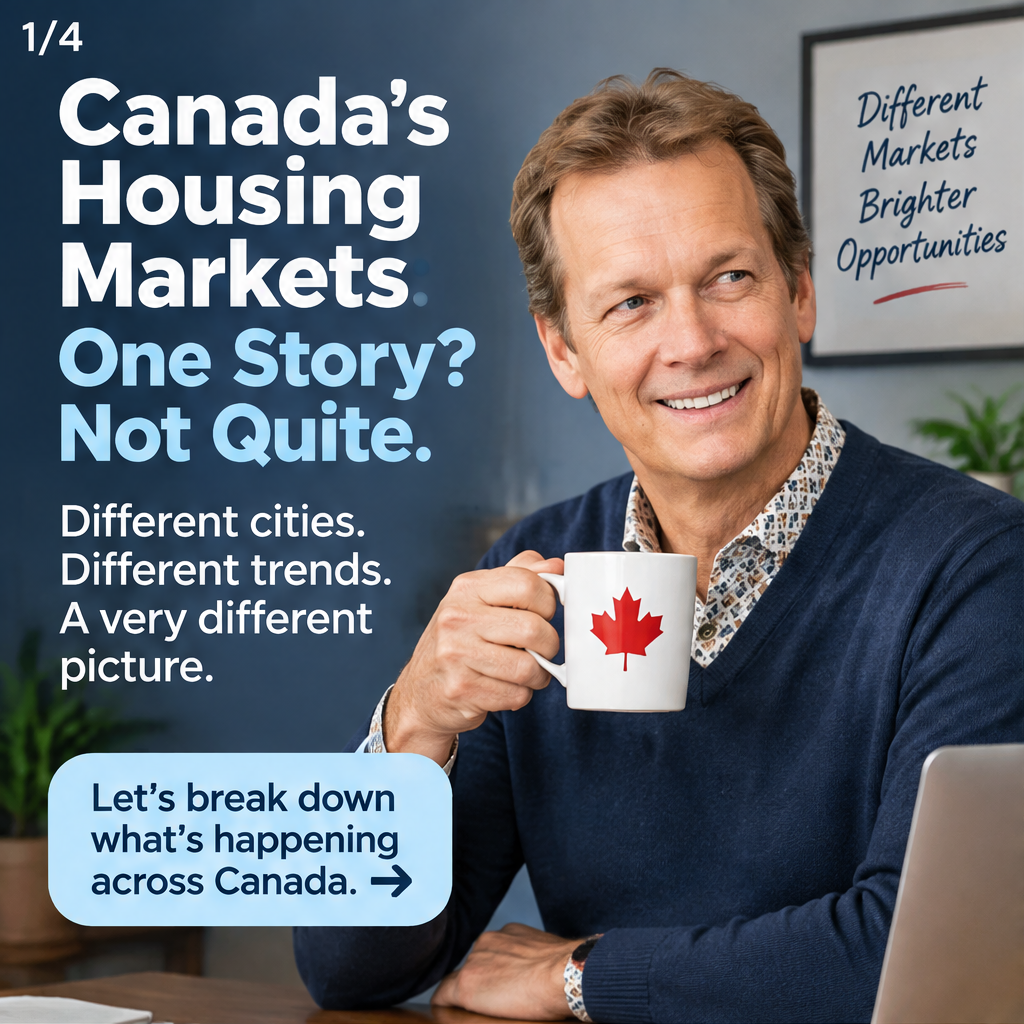 Canadian housing markets show regional diversity — slide 1 of 5