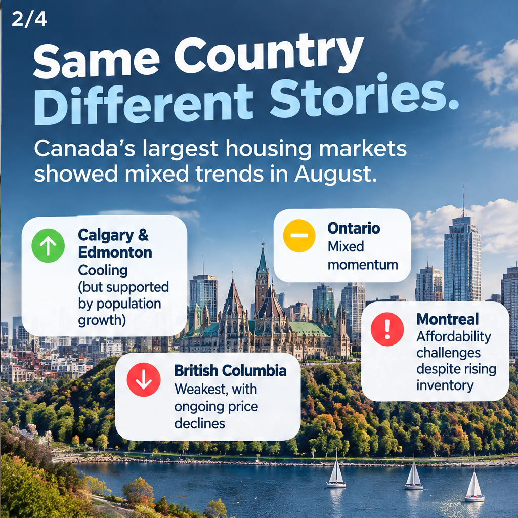 Canadian housing markets show regional diversity — slide 2 of 5