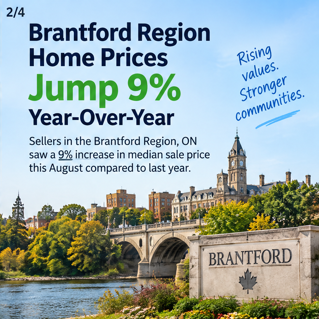 Brantford Region Home Prices Jump 9% Year-Over-Year — slide 2 of 5