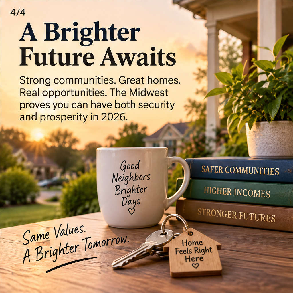 The Safest and Richest Midsize Midwest Cities in 2026 — slide 4 of 5