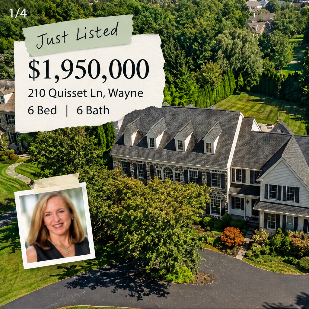 210 Quisset Ln: Timeless Wayne Luxury — slide 1 of 5