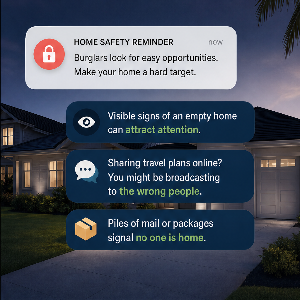 Florida Realtors®: Take Steps for Summer Home Holiday Safety — slide 2 of 5