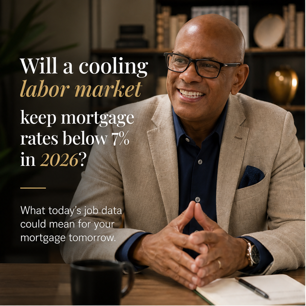 Will a cooling labor market keep mortgage rates below 7% in 2026? — slide 1 of 5
