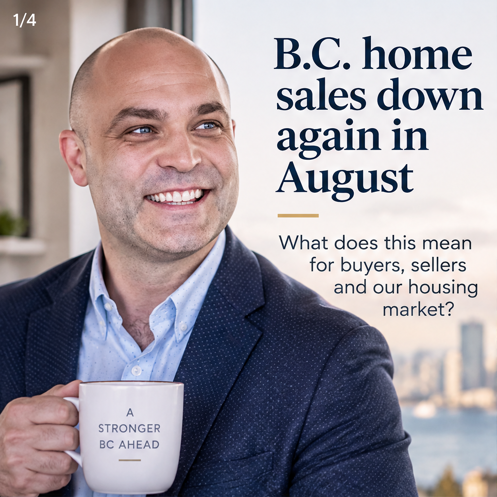 B.C. Home Market Shows Signs of Gradual Recovery in August — slide 1 of 5
