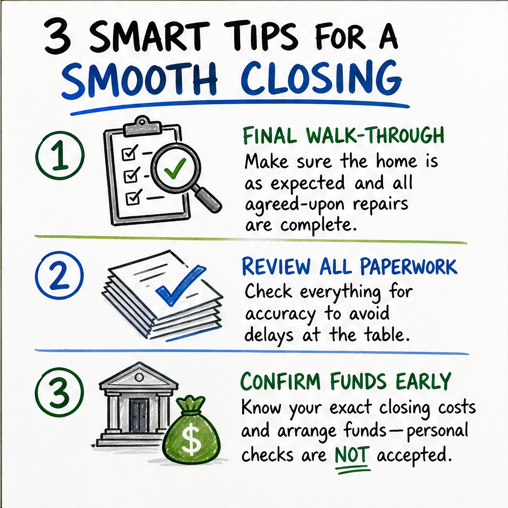 Closing Tips for First-Time Homebuyers — slide 3 of 5
