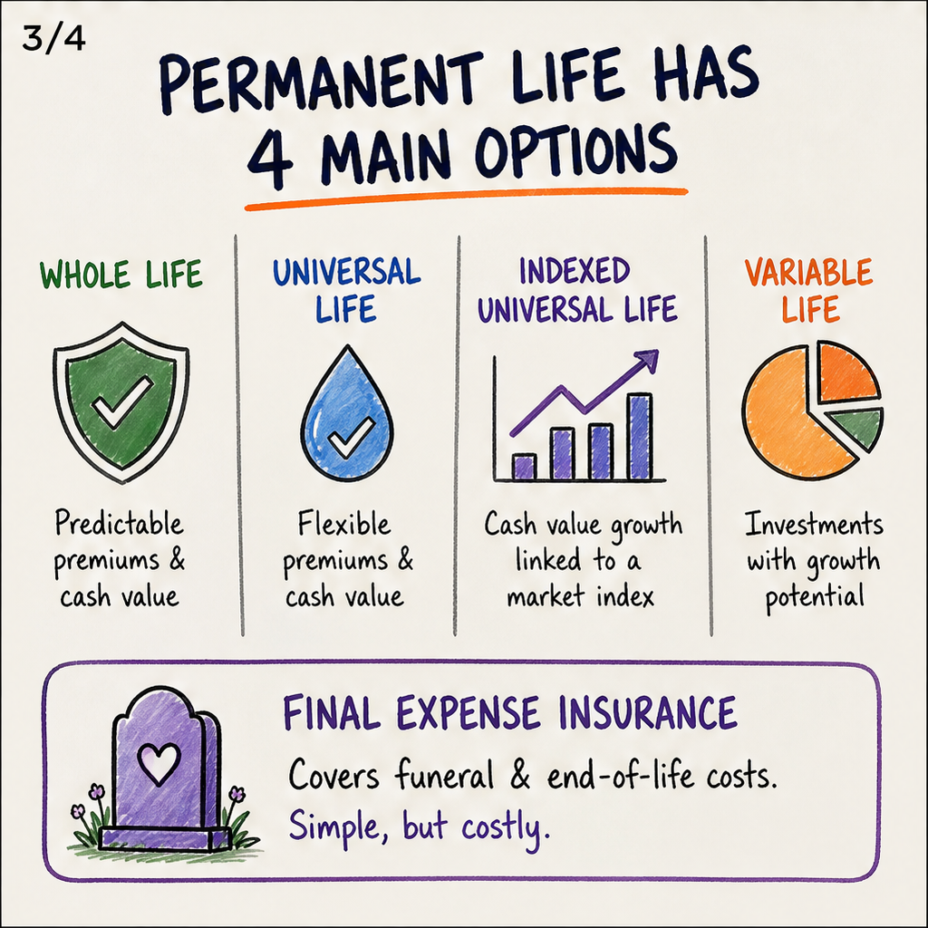 Types of life insurance: A complete guide — slide 3 of 5