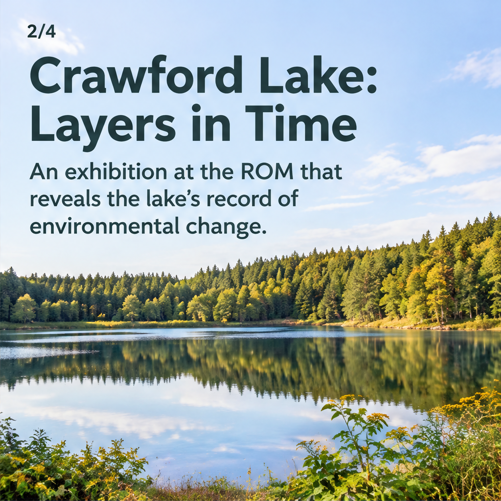 Crawford Lake: Layers in Time — slide 2 of 5