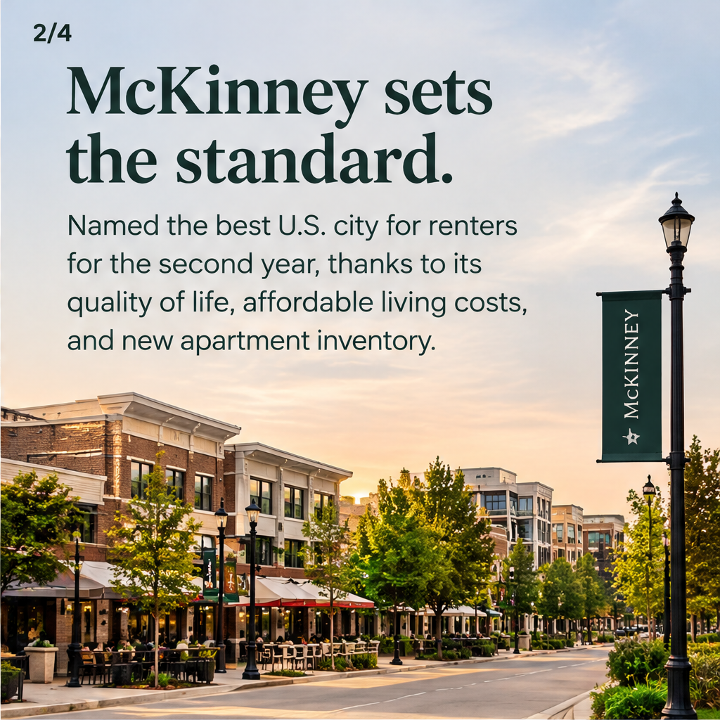McKinney is 1st in best cities for renters — Why didn't Dallas make the top 50? — slide 2 of 4