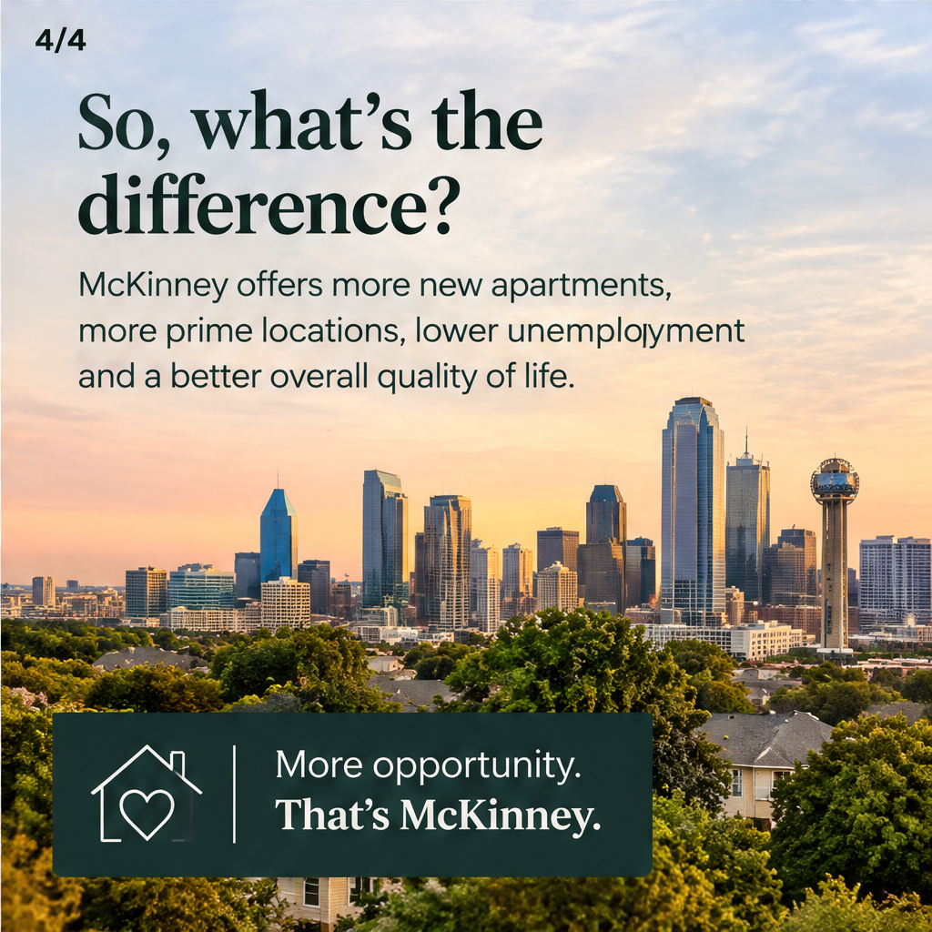 McKinney is 1st in best cities for renters — Why didn't Dallas make the top 50? — slide 4 of 4