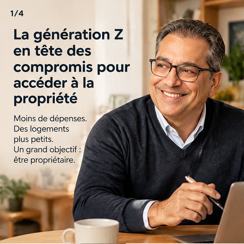 La génération Z en tête des compromis pour accéder à la propriété — slide 1 of 5