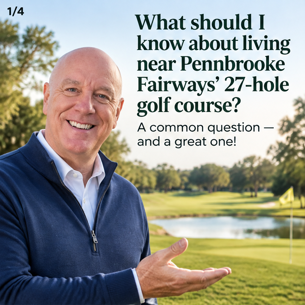 Golf course access — slide 1 of 4