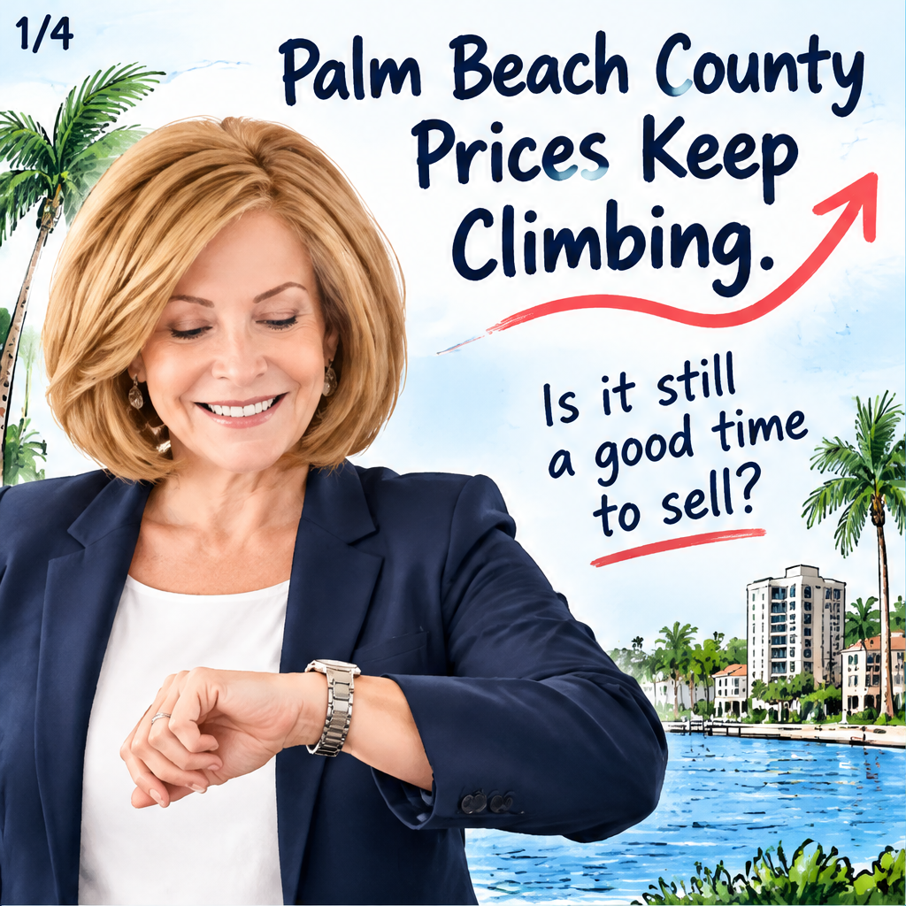 Palm Beach County Prices Keep Climbing: Sellers’ Market Strengthens — slide 1 of 5