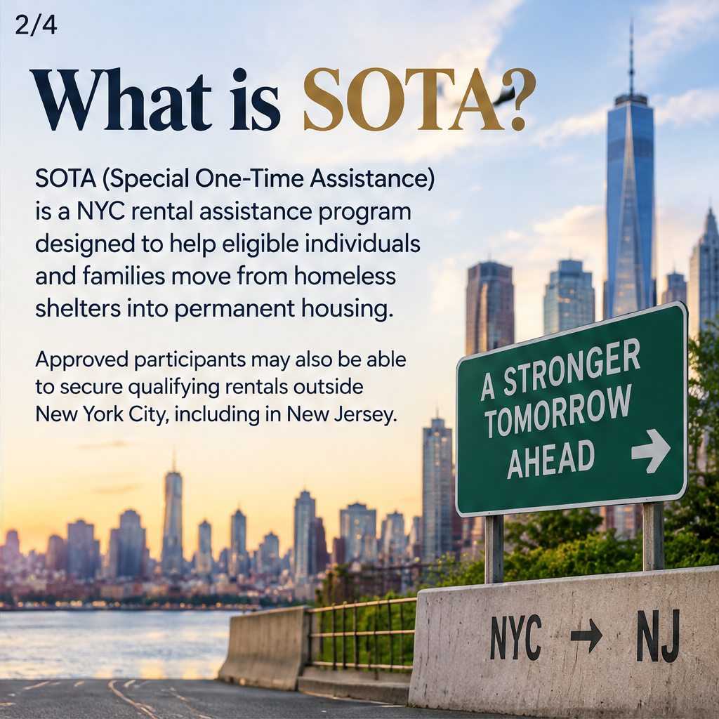 SOTA Housing Help: From Shelter to Home — slide 2 of 5