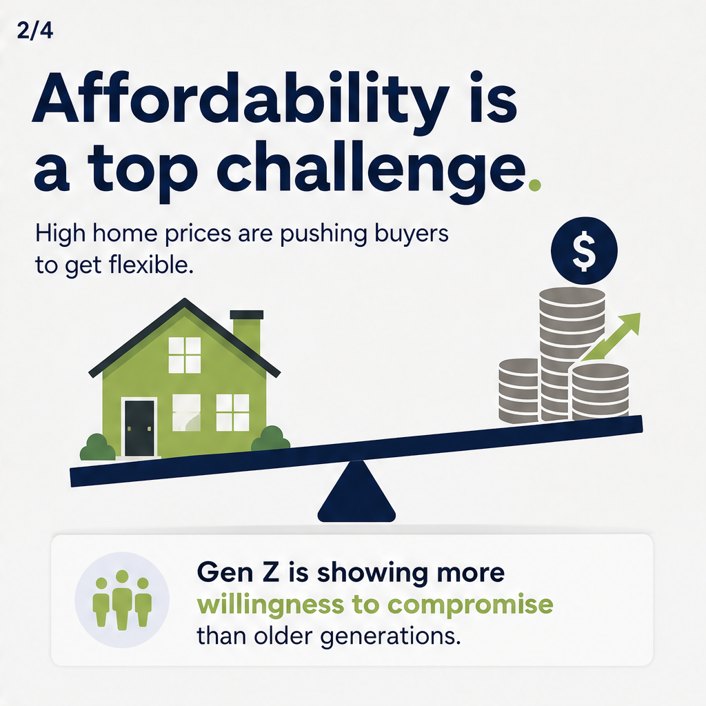 Gen Z buyers lead every generation on affordability trade-offs — slide 2 of 5