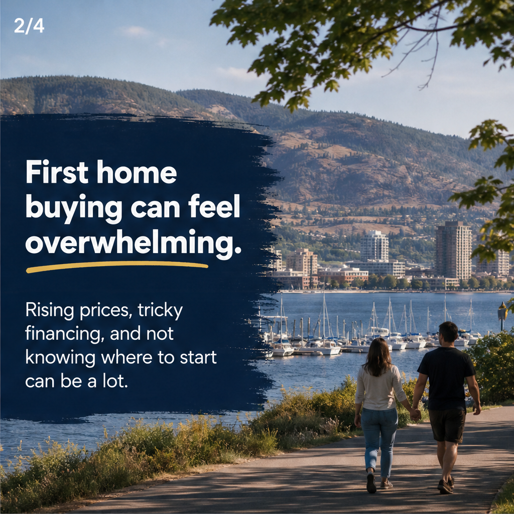 Unlock Kelowna’s Best First-Time Buyer Tips with Christina Major — slide 2 of 5