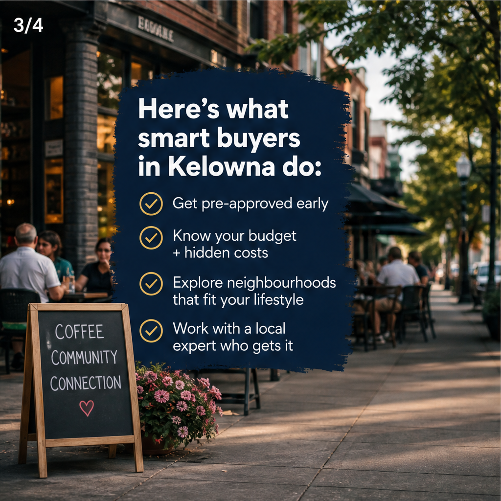Unlock Kelowna’s Best First-Time Buyer Tips with Christina Major — slide 3 of 5