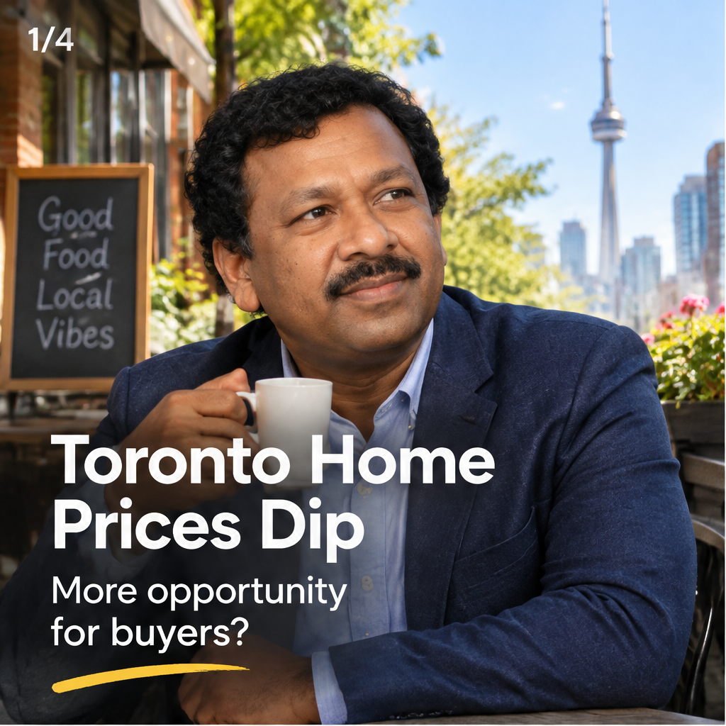 Toronto Home Prices Dip: More Opportunity for Buyers — slide 1 of 5