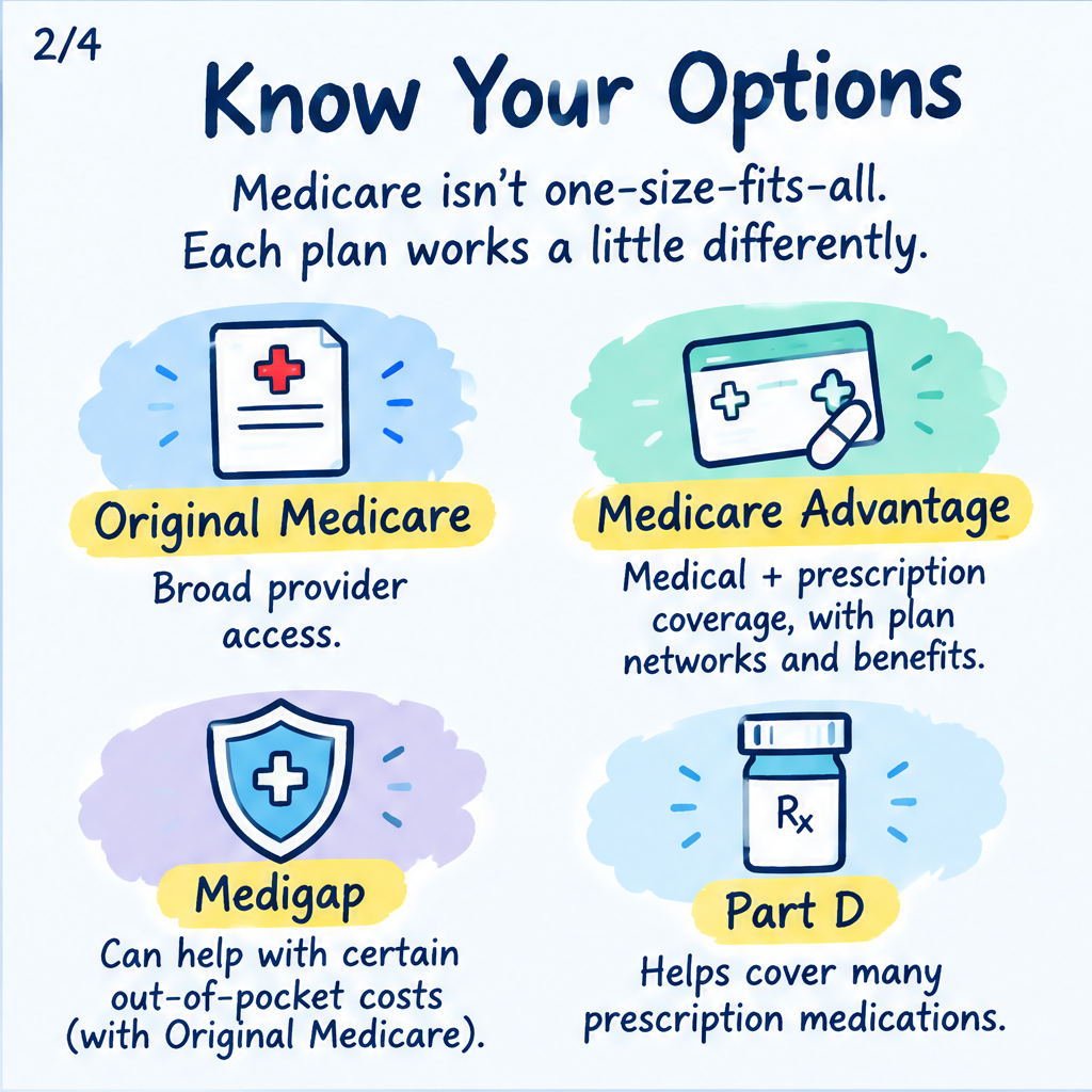 Medicare at 65+: Make Your Coverage Count — slide 2 of 4
