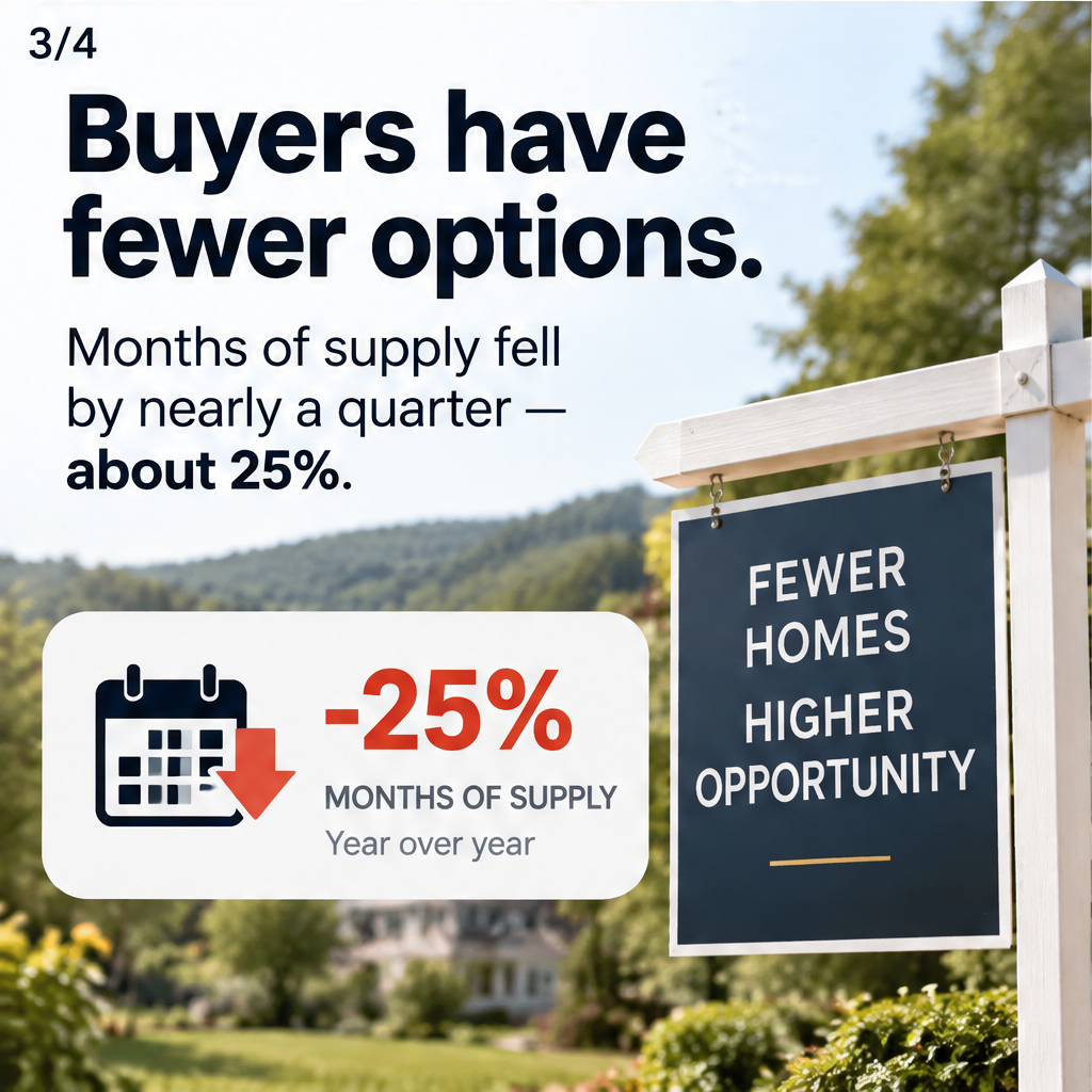 Inventory Shrinks in Warwick: Sellers Benefit — slide 3 of 5