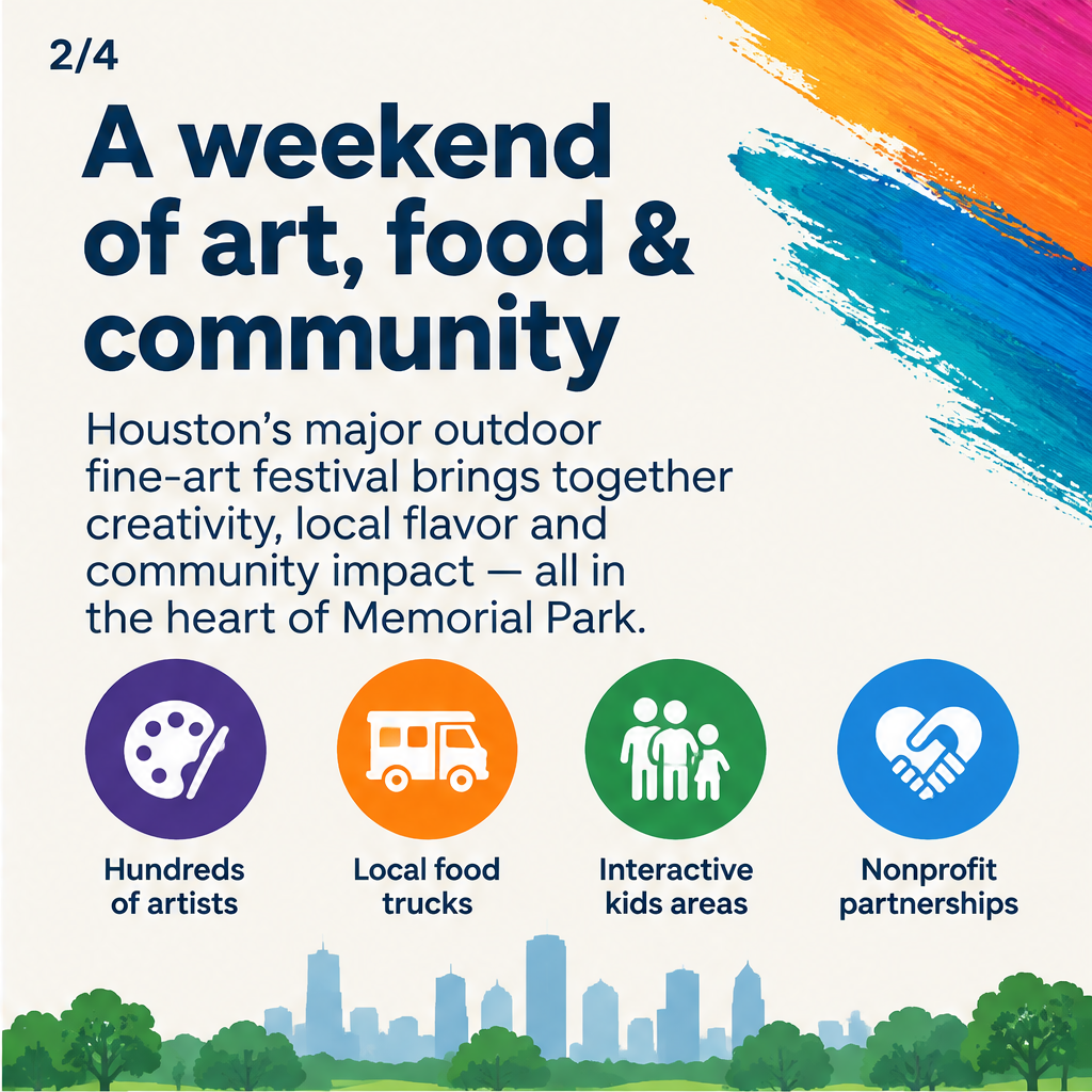 Bayou City Art Festival Memorial Park — slide 2 of 5