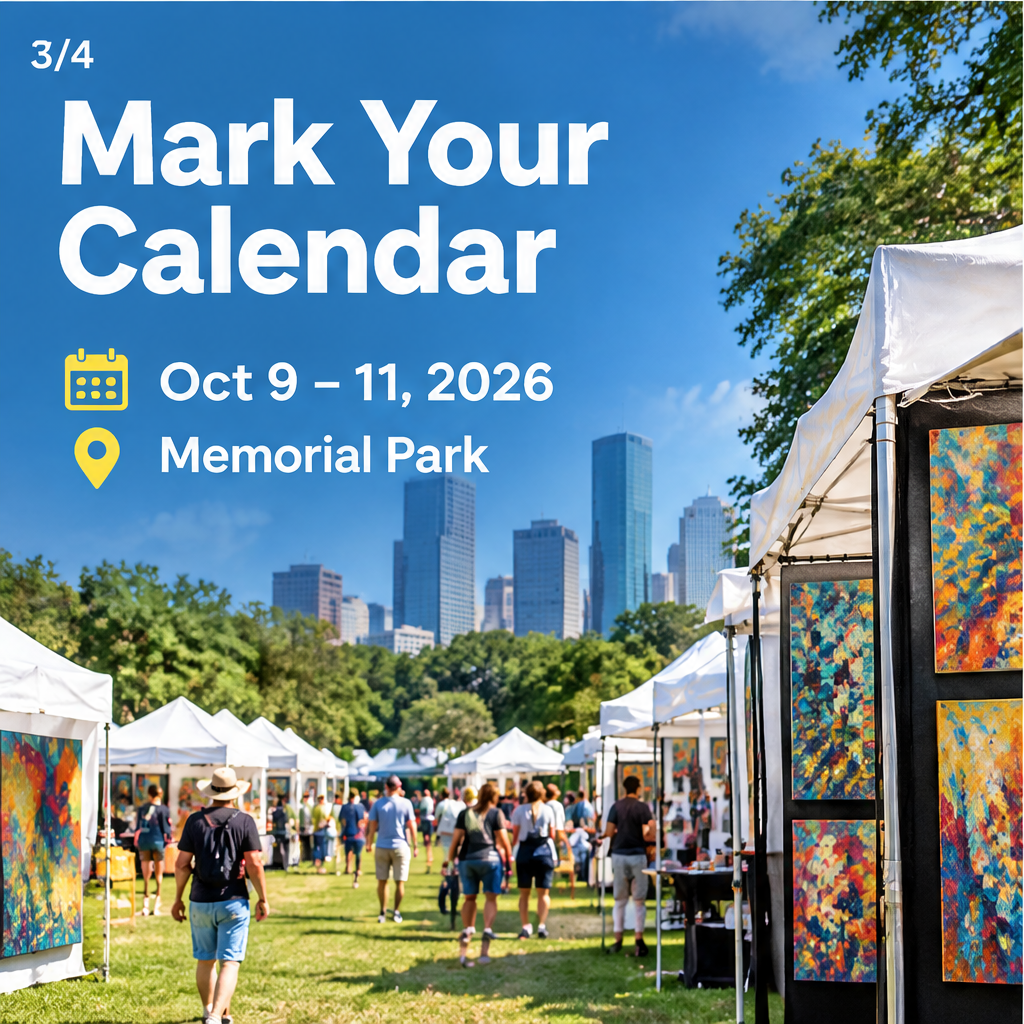 Bayou City Art Festival Memorial Park — slide 3 of 5