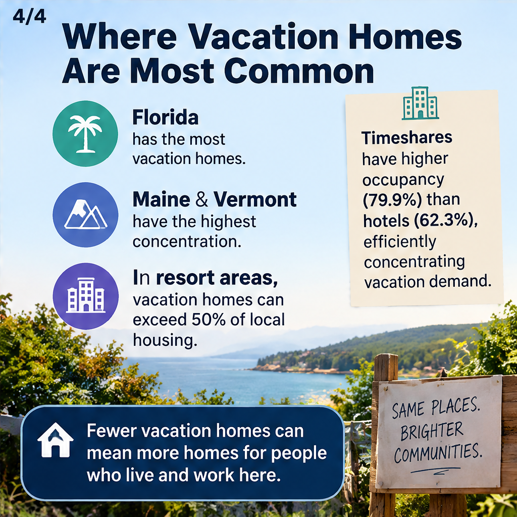 Only 1.3% of Indiana Homes Are Vacation Homes, 4th Lowest Percentage in the U.S. — slide 4 of 4