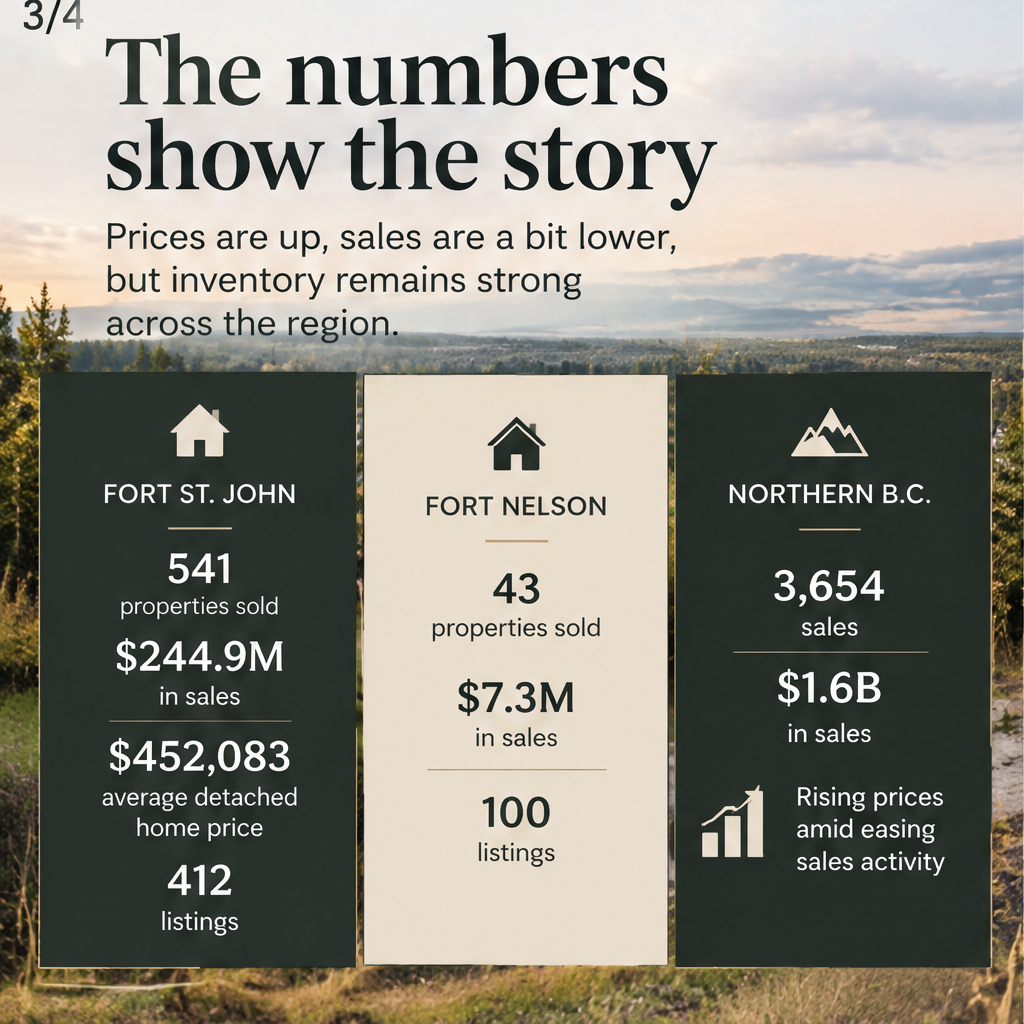 Fort St. John home prices climb despite slower sales, real estate board says — slide 3 of 5