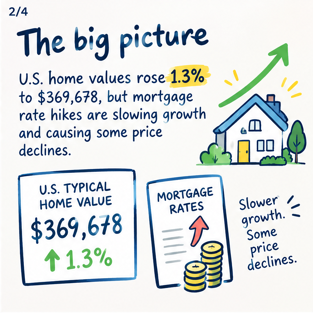Cities with the fastest-growing home prices in the Worcester metro area — slide 2 of 4