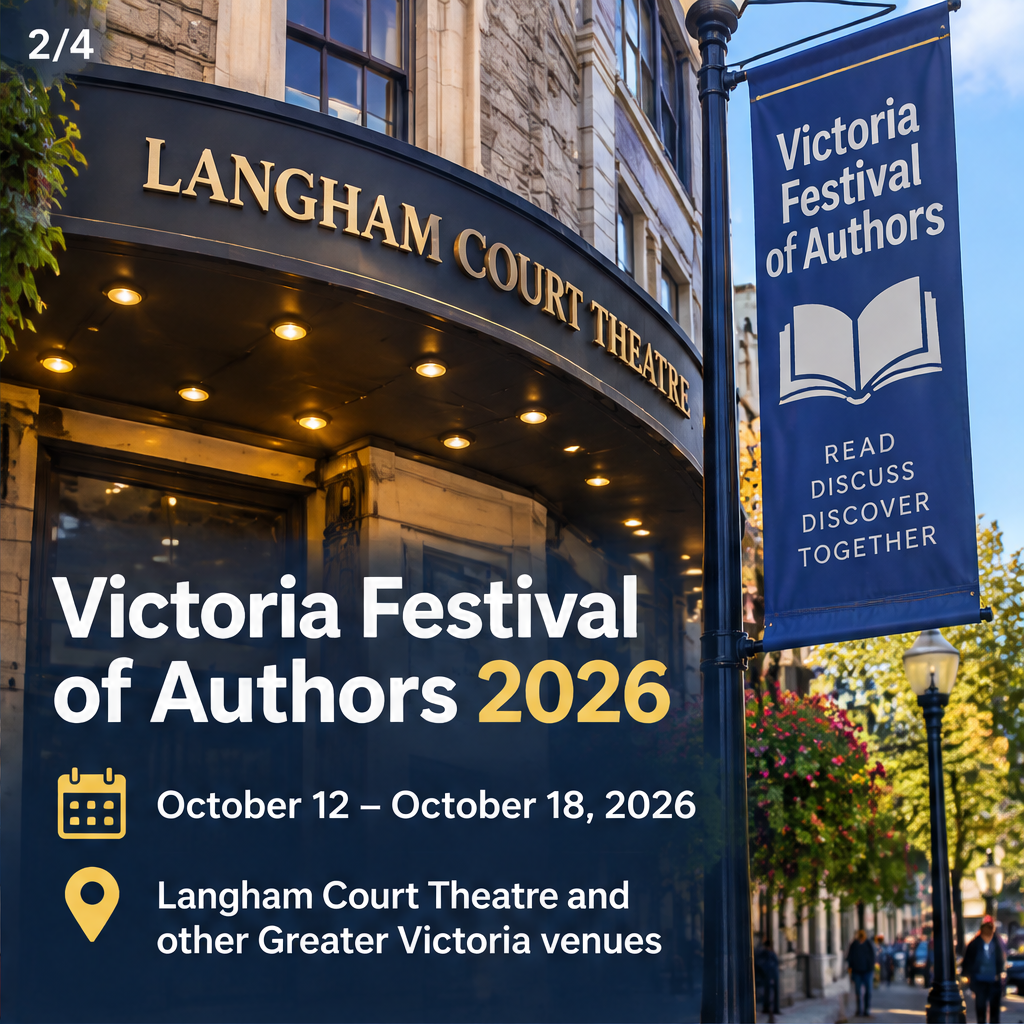 Victoria Festival of Authors 2026 — slide 2 of 5