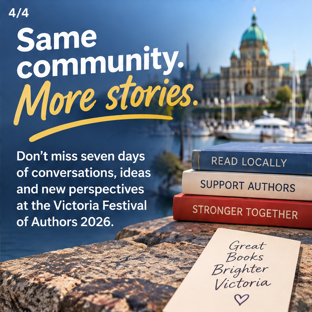 Victoria Festival of Authors 2026 — slide 4 of 5
