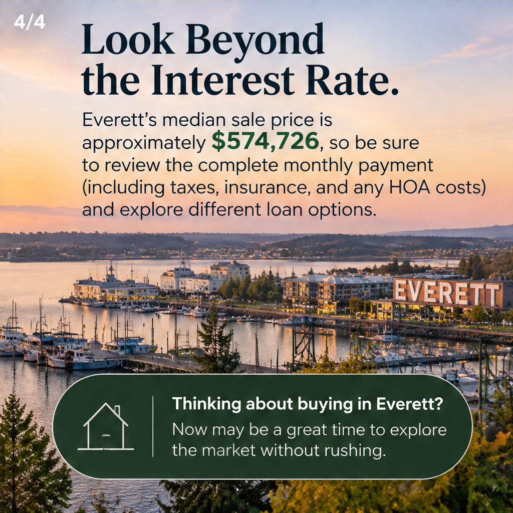 🏡 Is This Actually a Great Time to Buy? More Choices, Less Pressure in Everett — slide 4 of 5