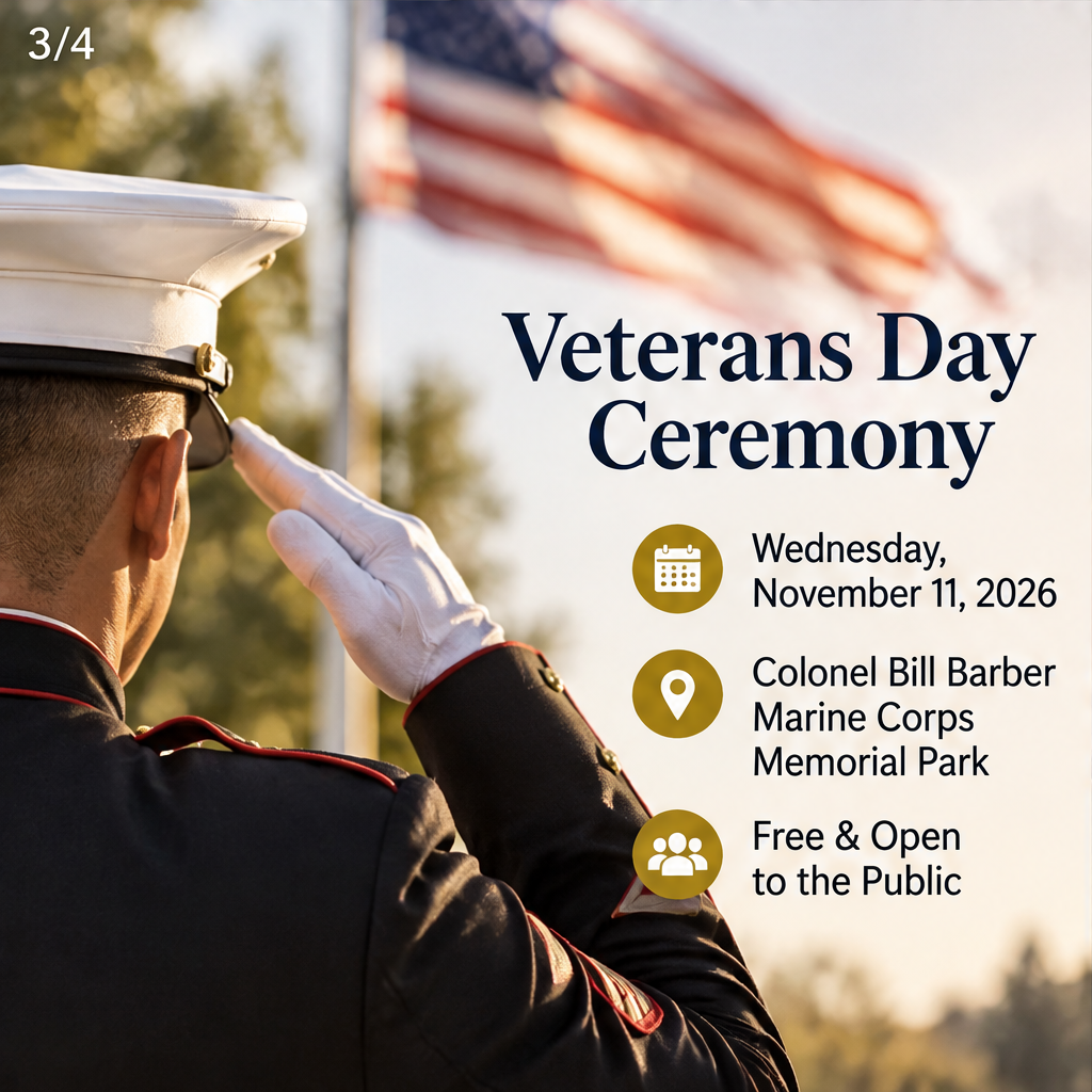 Veterans Day Ceremony — slide 3 of 5