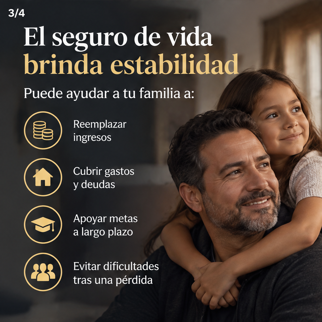Mes de Concientización sobre el Seguro de Vida: Planifica antes de que sea tarde — slide 3 of 5