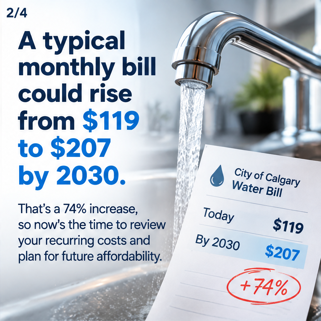 Calgary Water Bills Could Jump 74% — slide 2 of 5