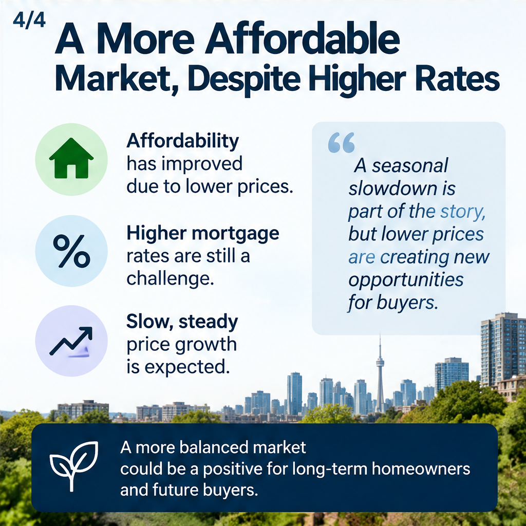 GTA Homes More Affordable as Prices Dip Below $1M — slide 4 of 5