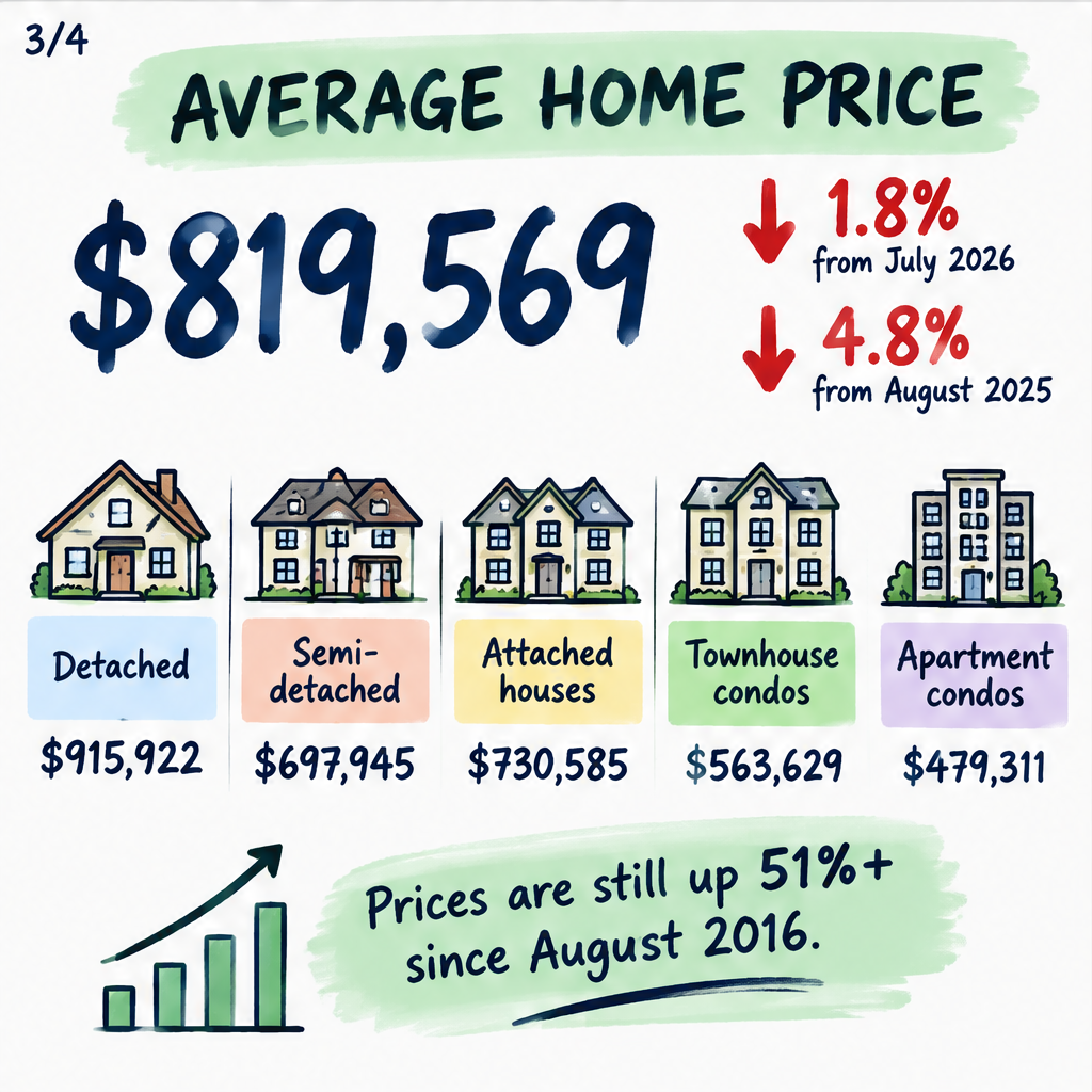 Durham Region Homes Remain Affordable at $819,569 in August — slide 3 of 5