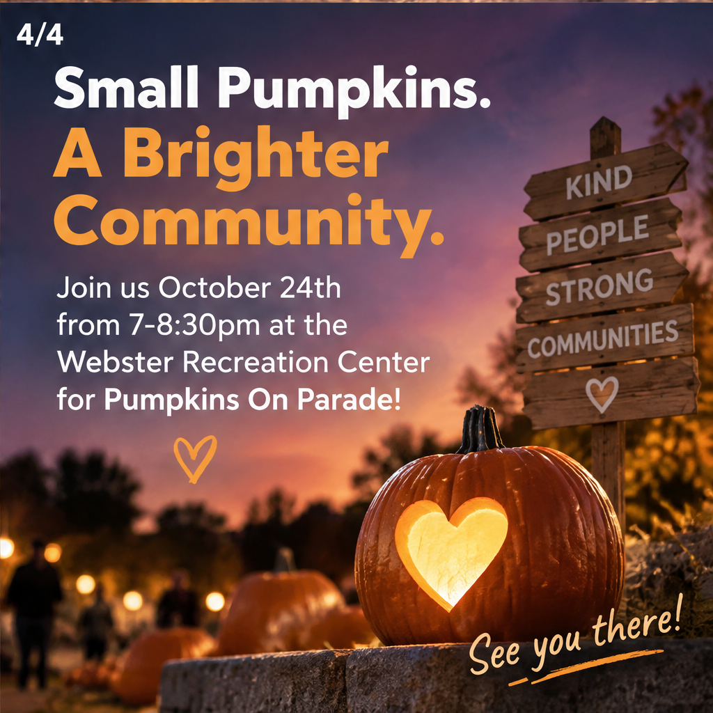 Pumpkins On Parade... Join us October 24th from 7-8:30pm — slide 4 of 5
