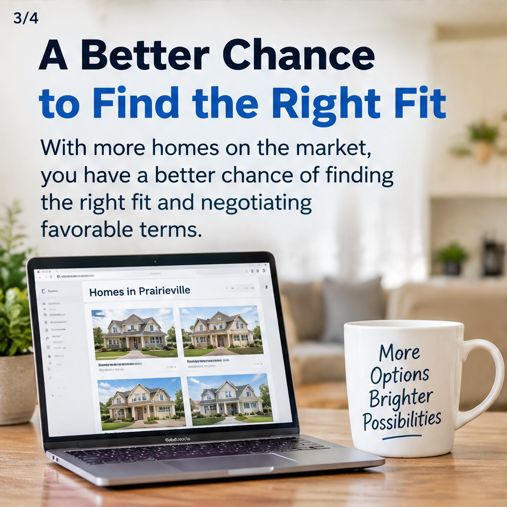 Buyers: Prairieville Inventory Is Up—More Homes to Choose From — slide 3 of 4