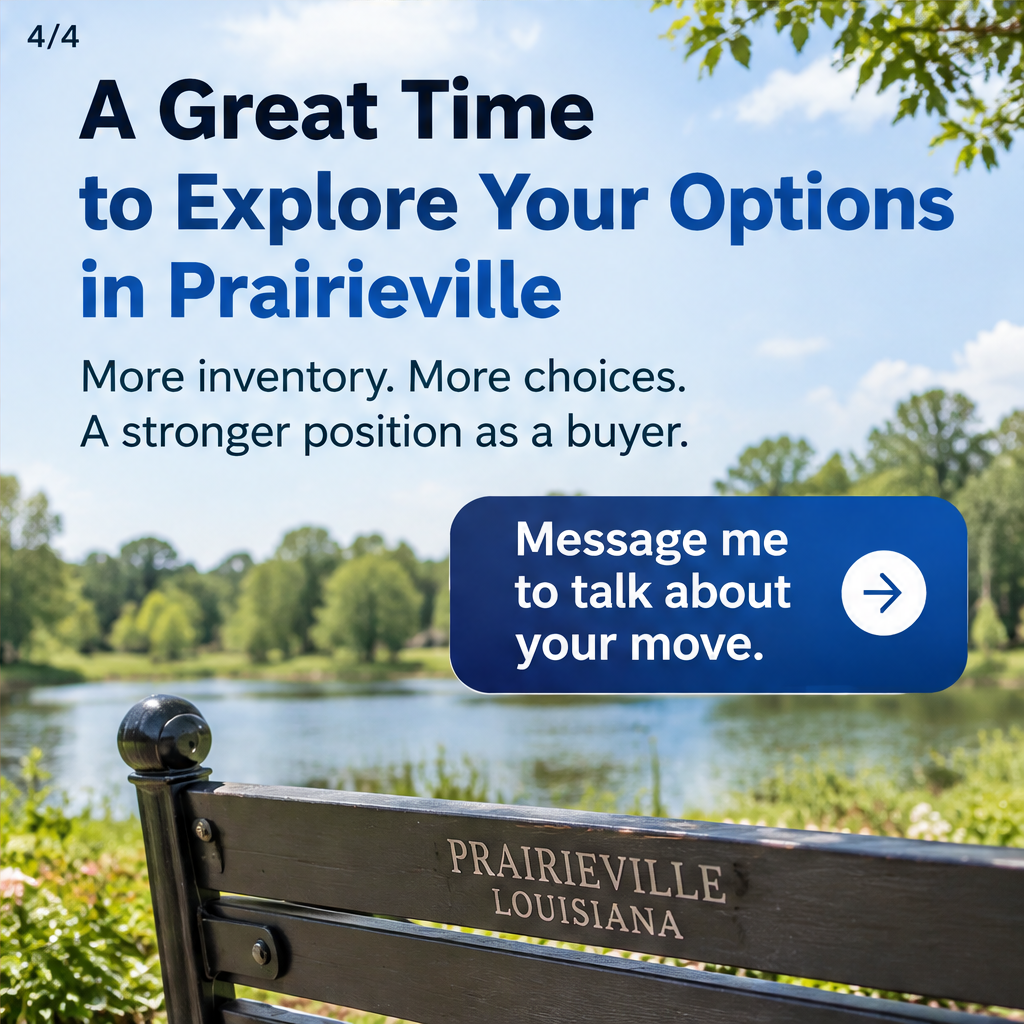 Buyers: Prairieville Inventory Is Up—More Homes to Choose From — slide 4 of 4