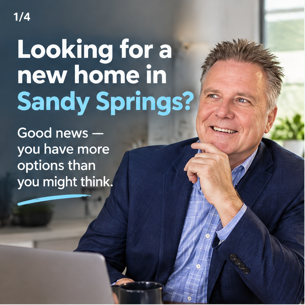 Inventory Surges in Sandy Springs: More Choices for Buyers — slide 1 of 4