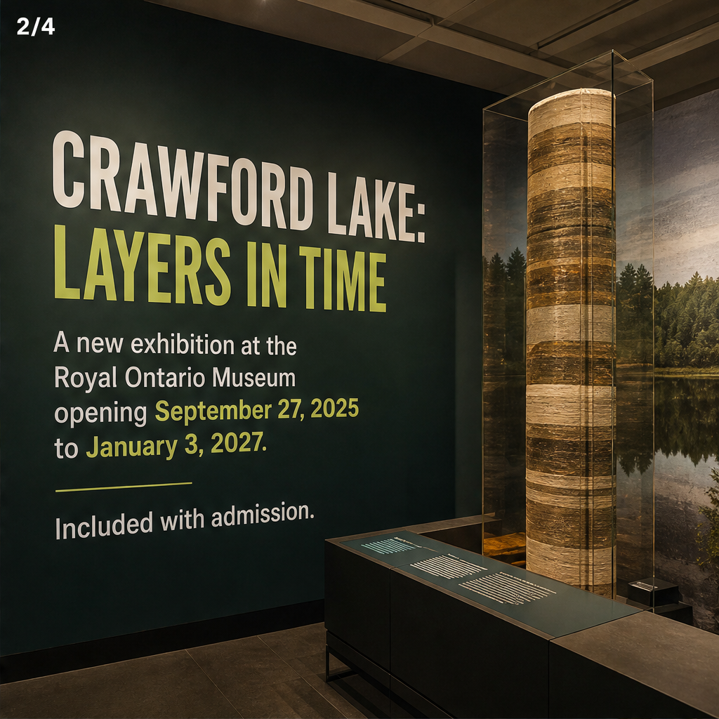 Crawford Lake: Layers in Time — slide 2 of 5
