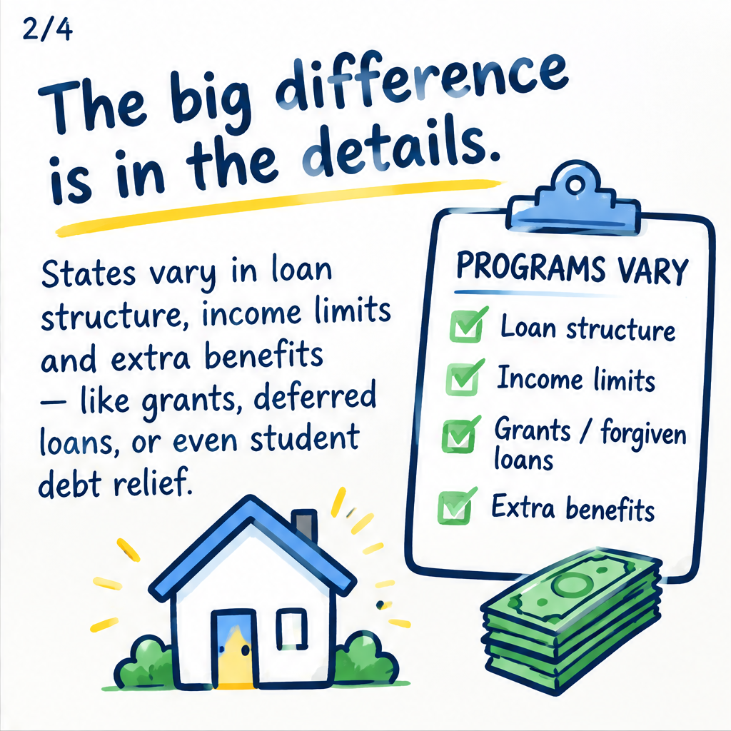 The best and worst states for first-time home buyer assistance in 2026 — slide 2 of 4