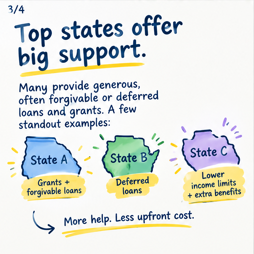 The best and worst states for first-time home buyer assistance in 2026 — slide 3 of 4